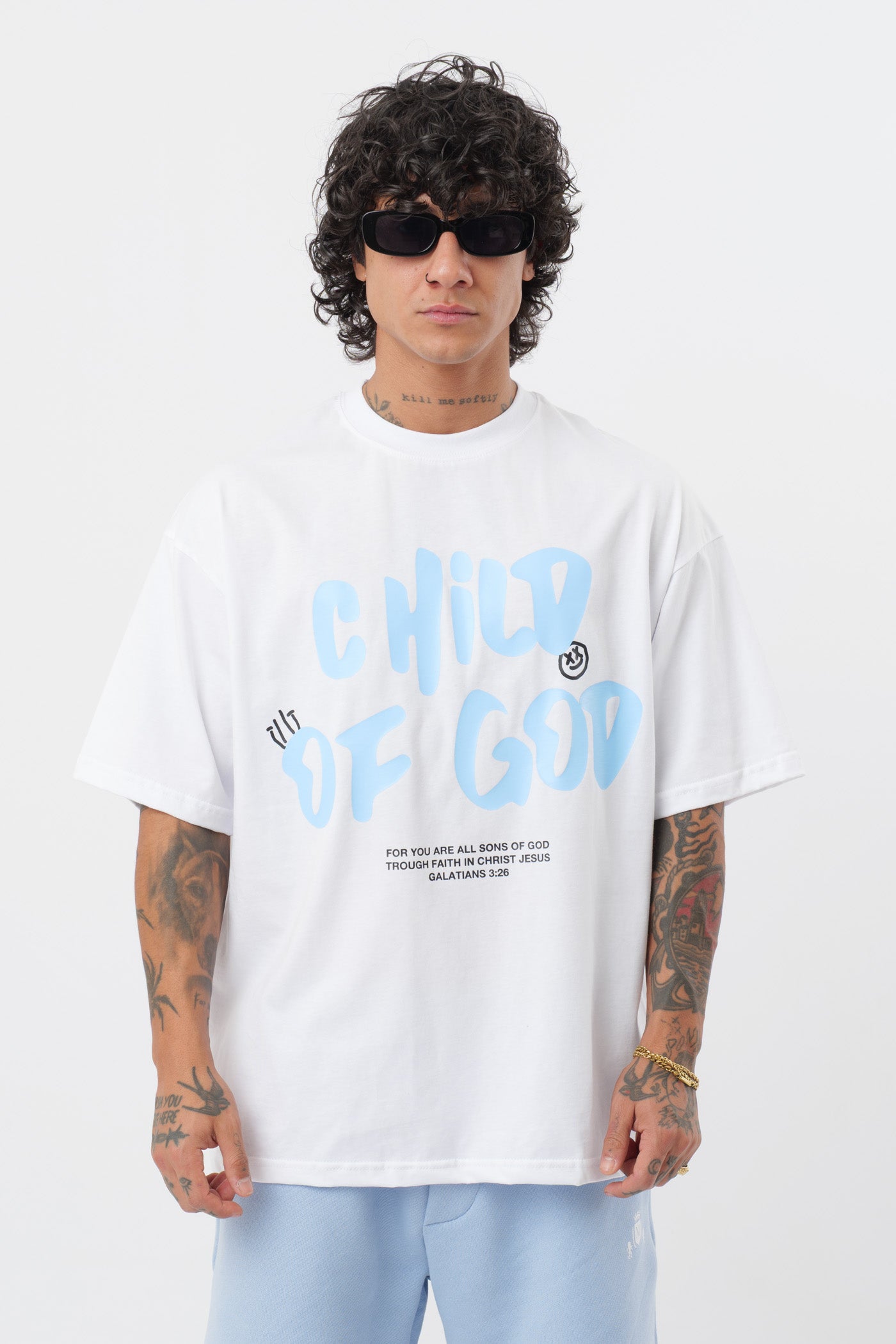 T-shirt Child of God blanche