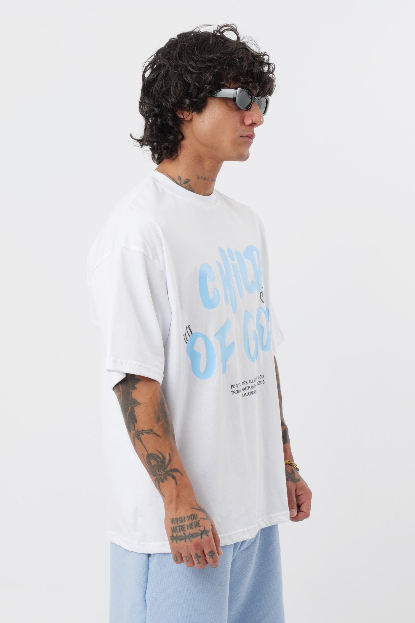 T-shirt Child of God blanche