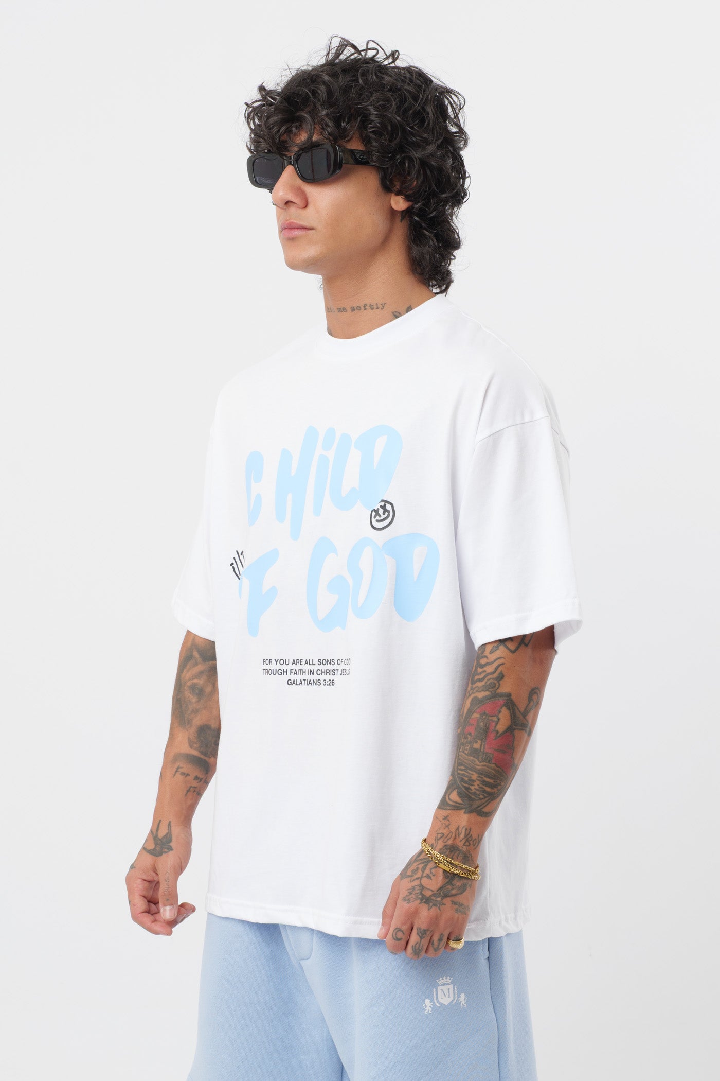 T-shirt Child of God blanche