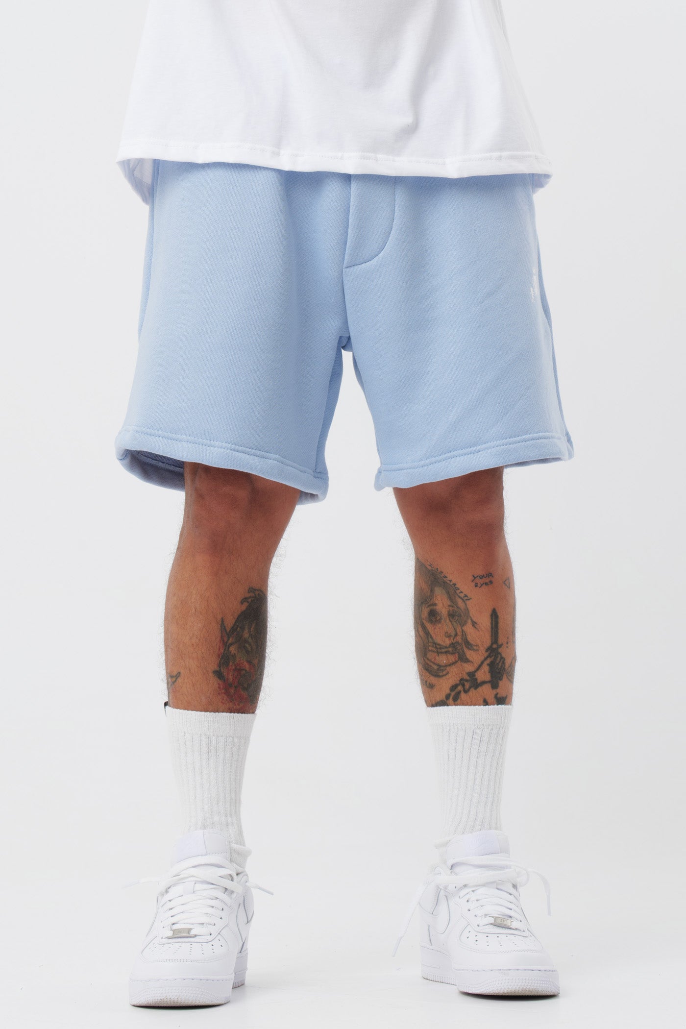 Short Drip bleu ciel
