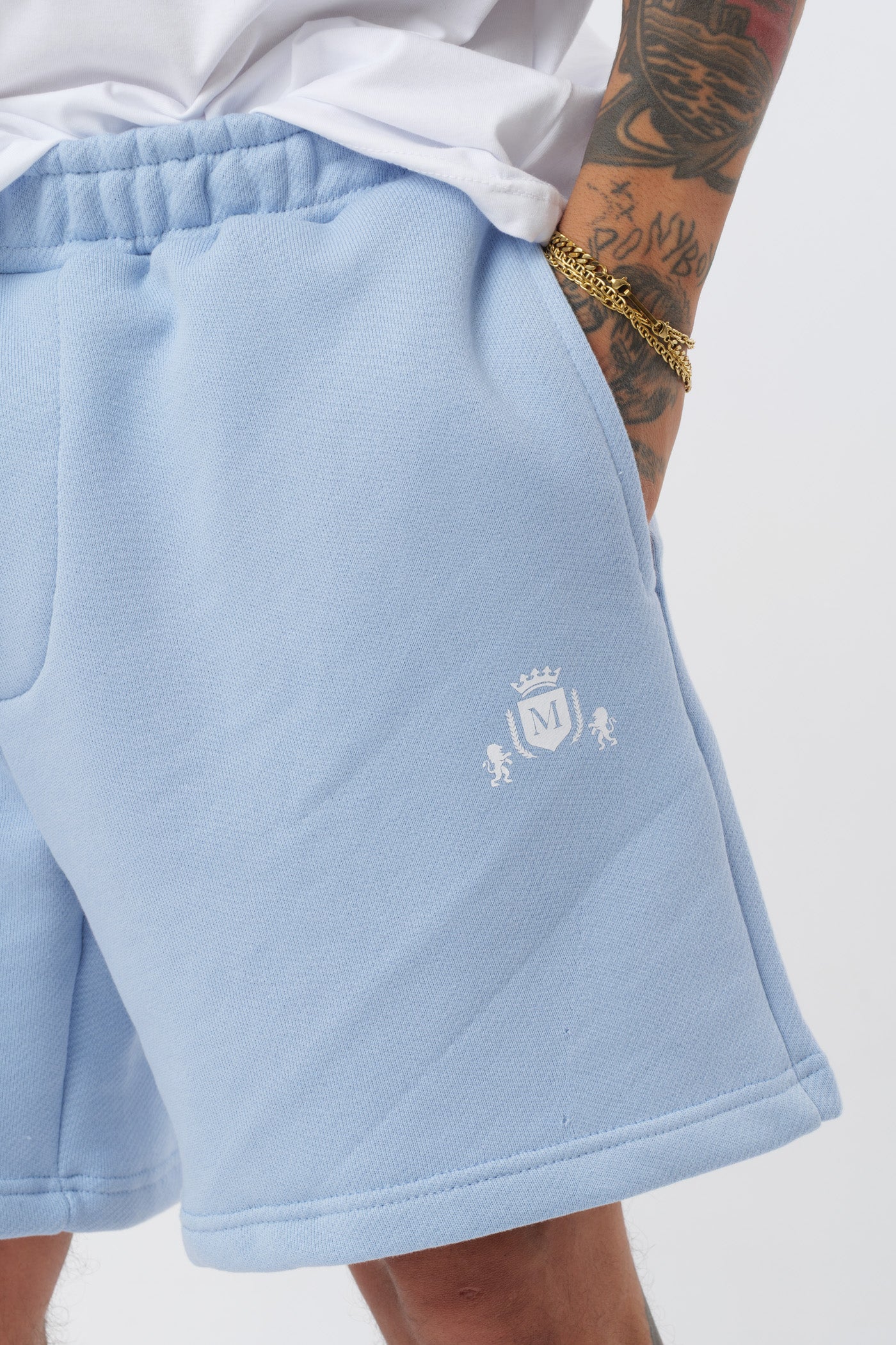 Short Drip bleu ciel