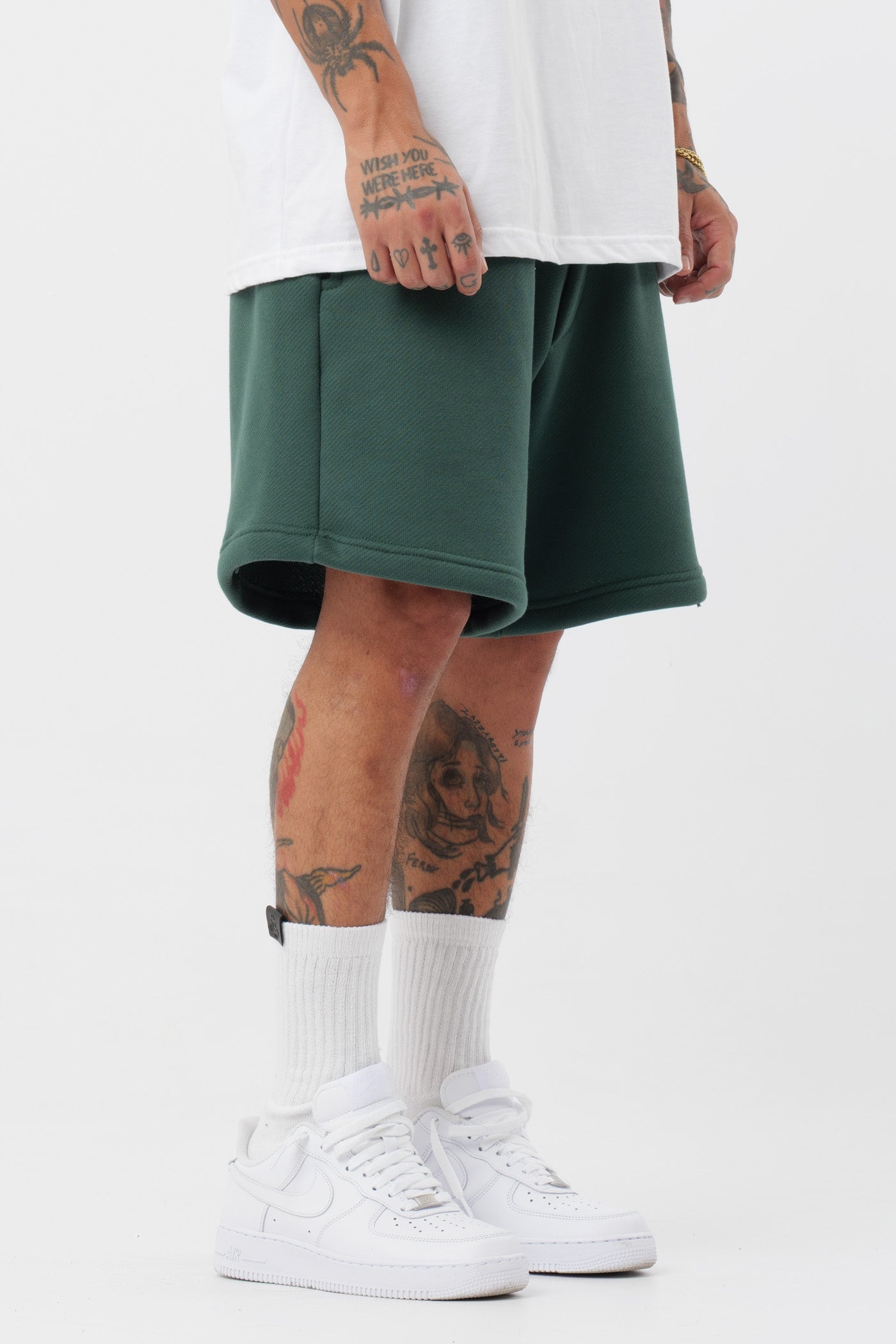 Short Drip vert