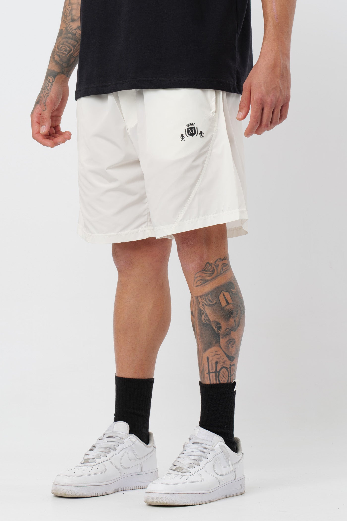Short Tech blanc