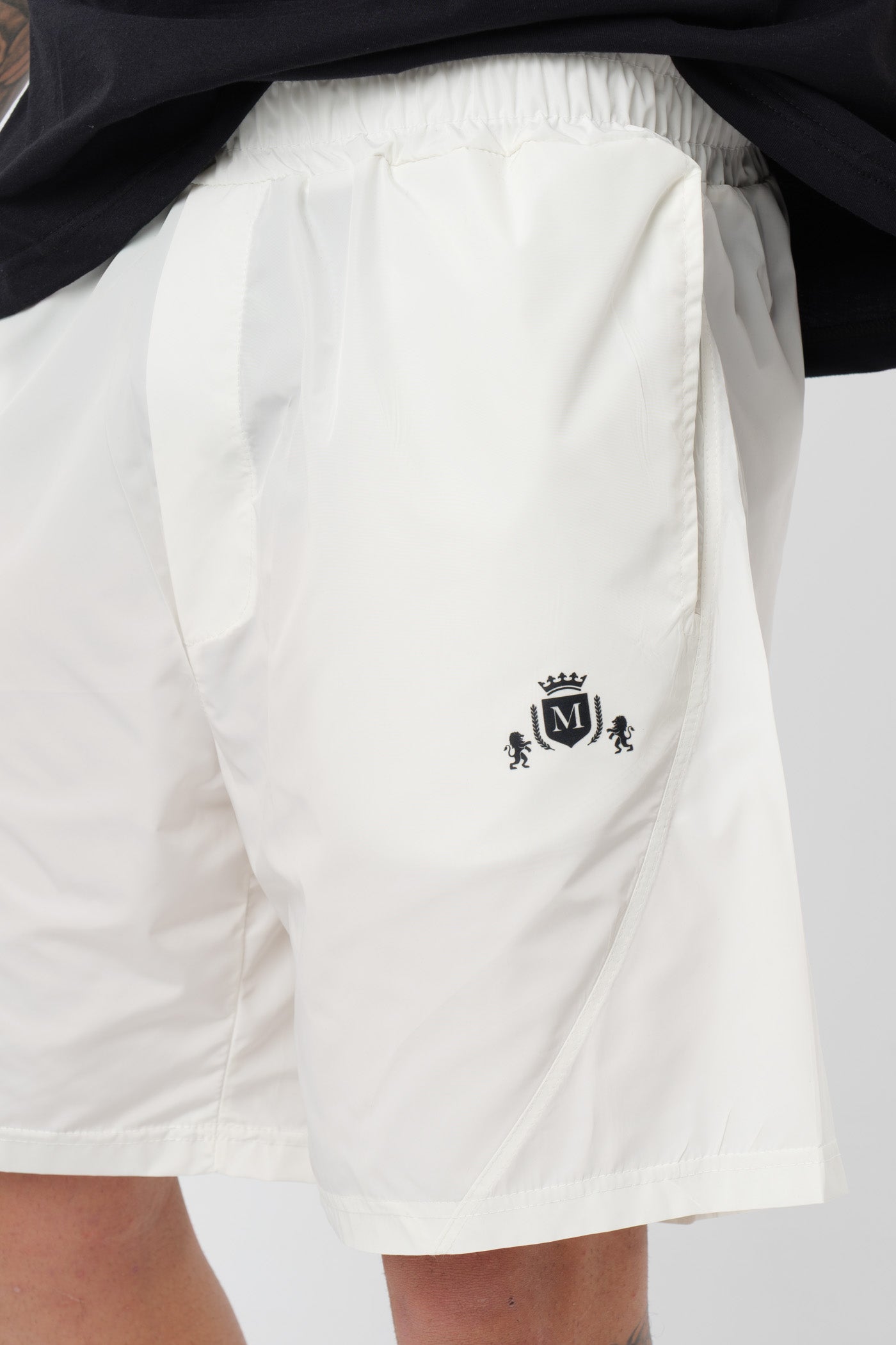 Short Tech blanc