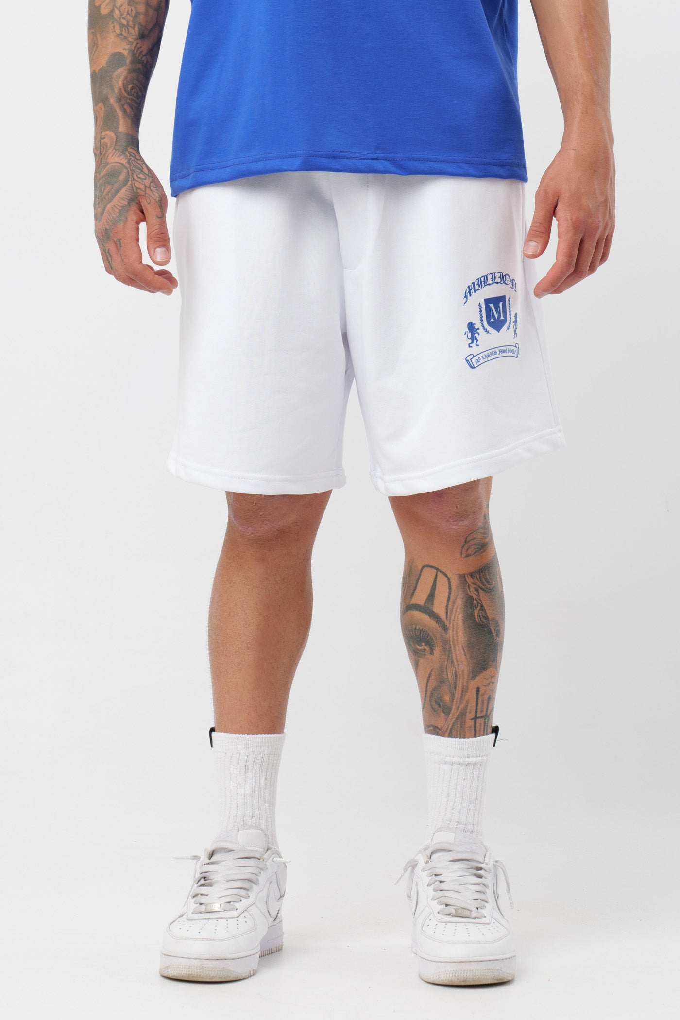 Short Monarch blanc royal