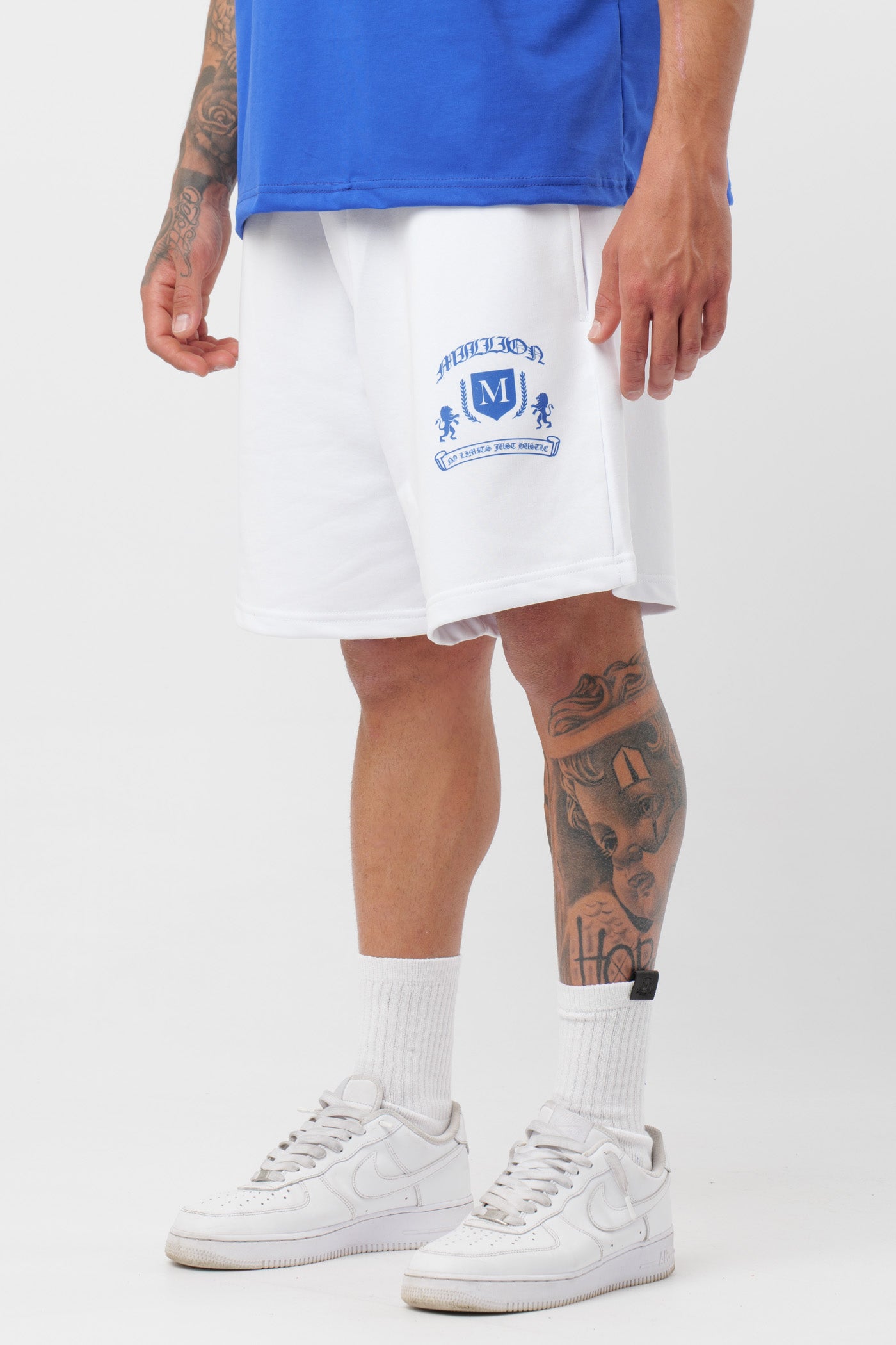 Short Monarch blanc royal