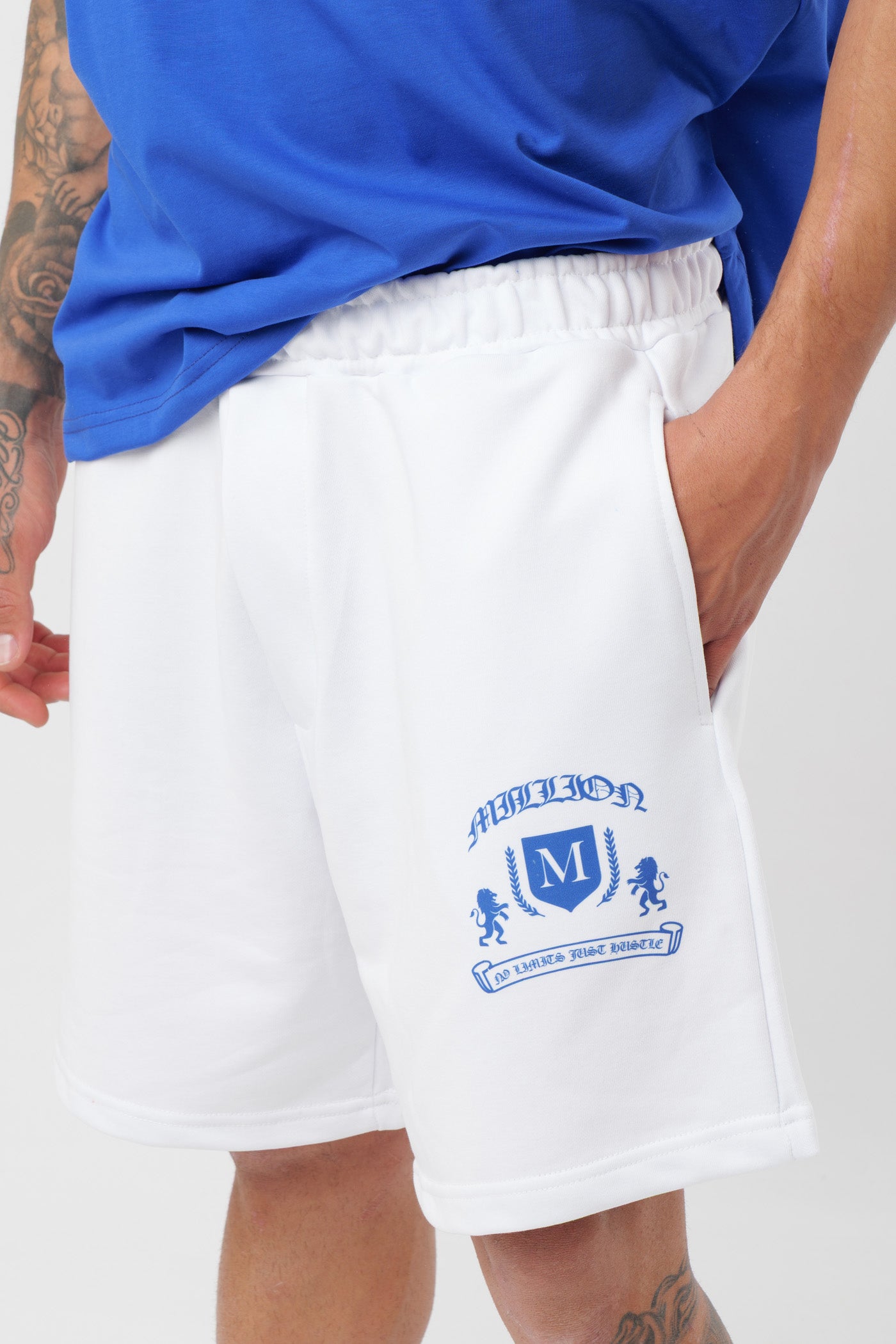 Short Monarch blanc royal