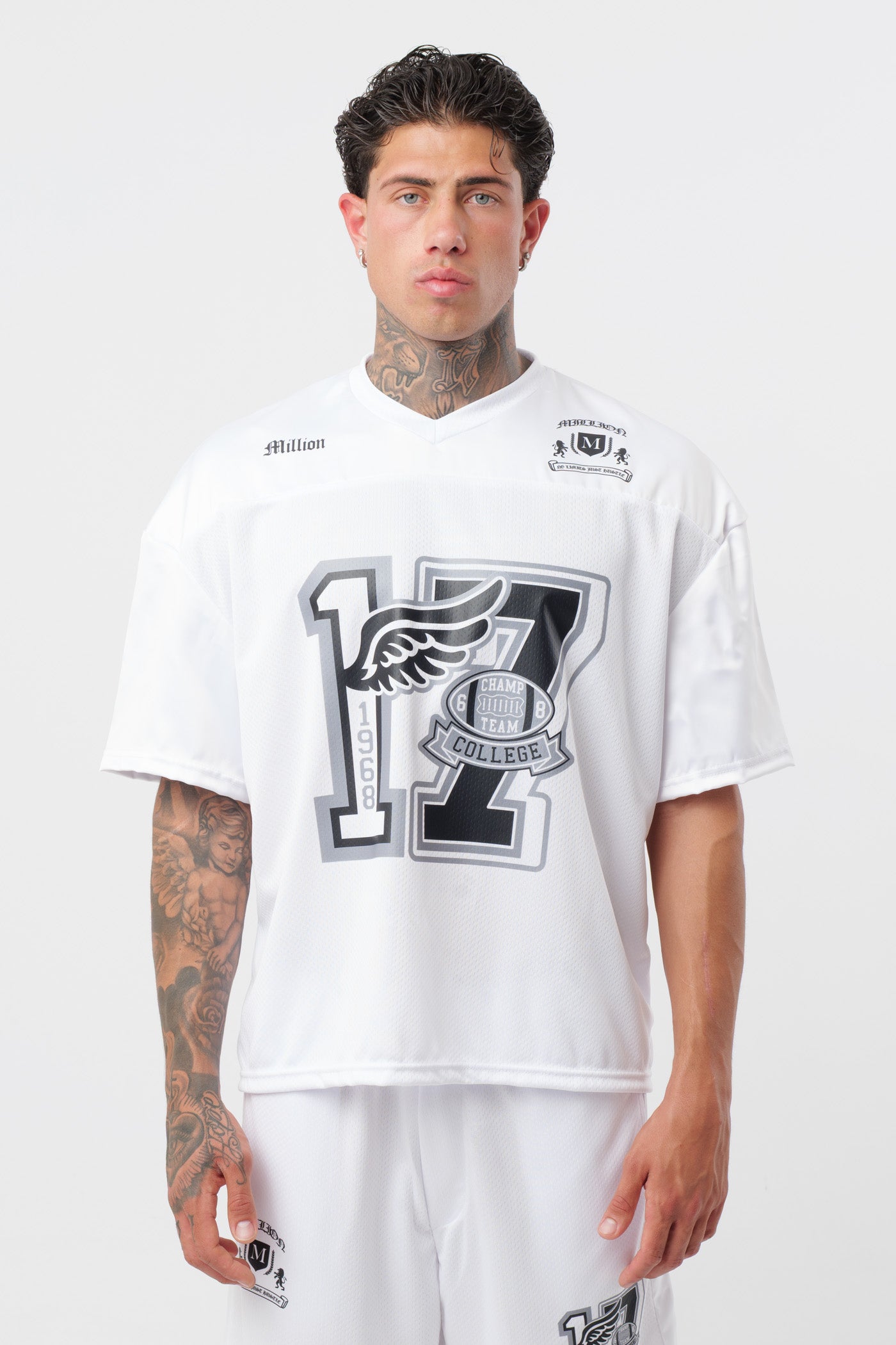 Ensemble basket blanc