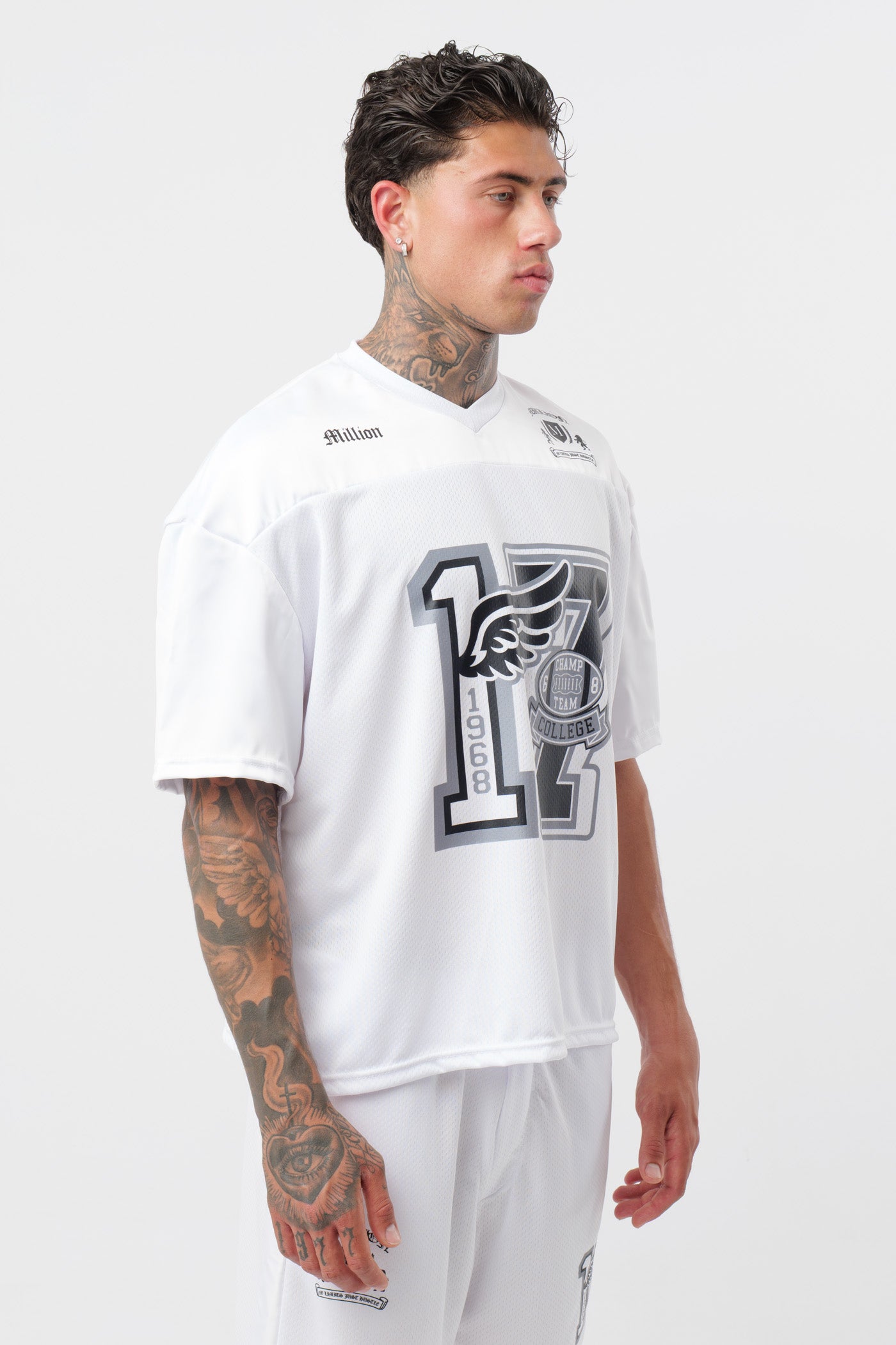 Ensemble basket blanc