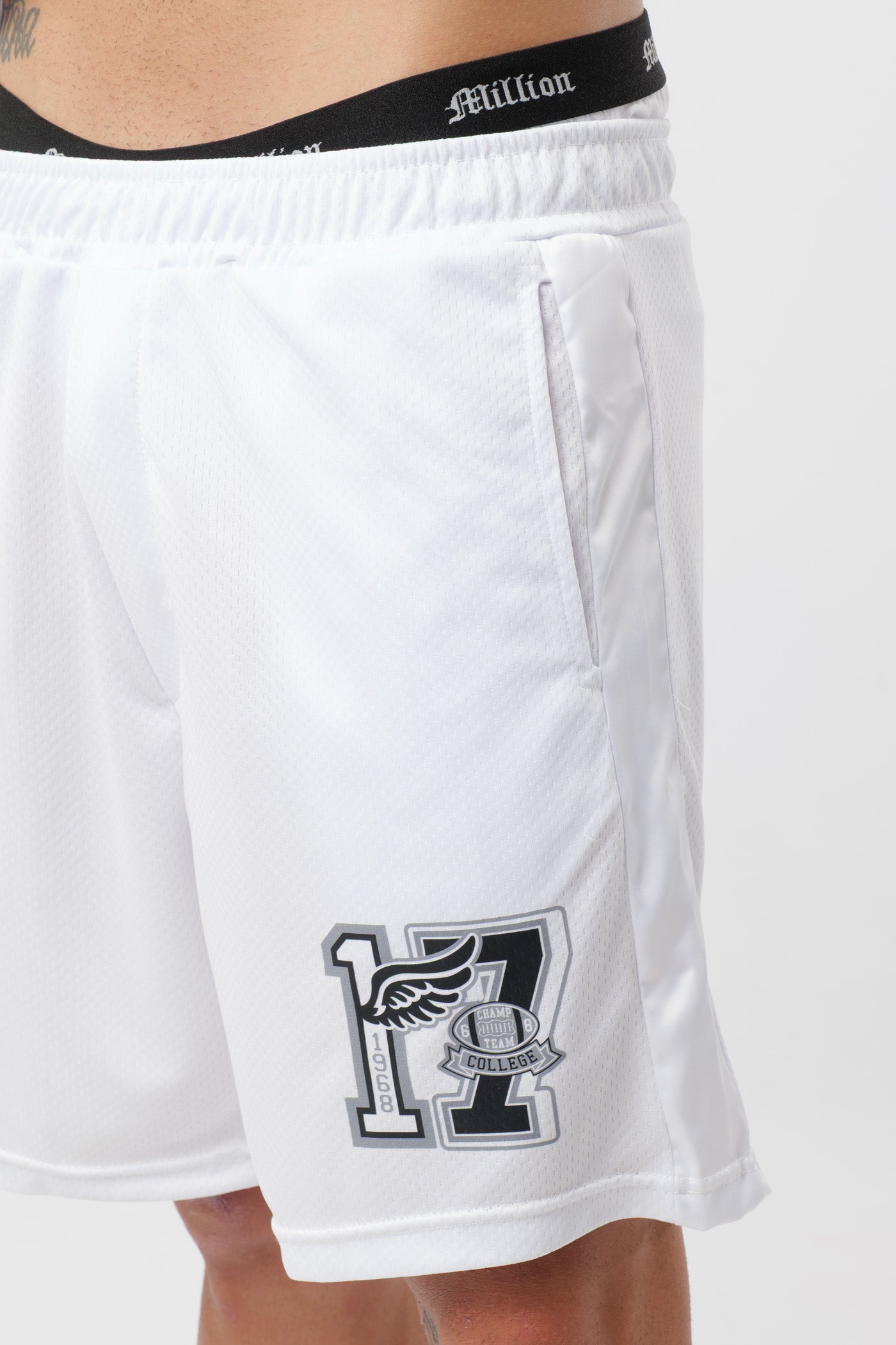 Ensemble basket blanc