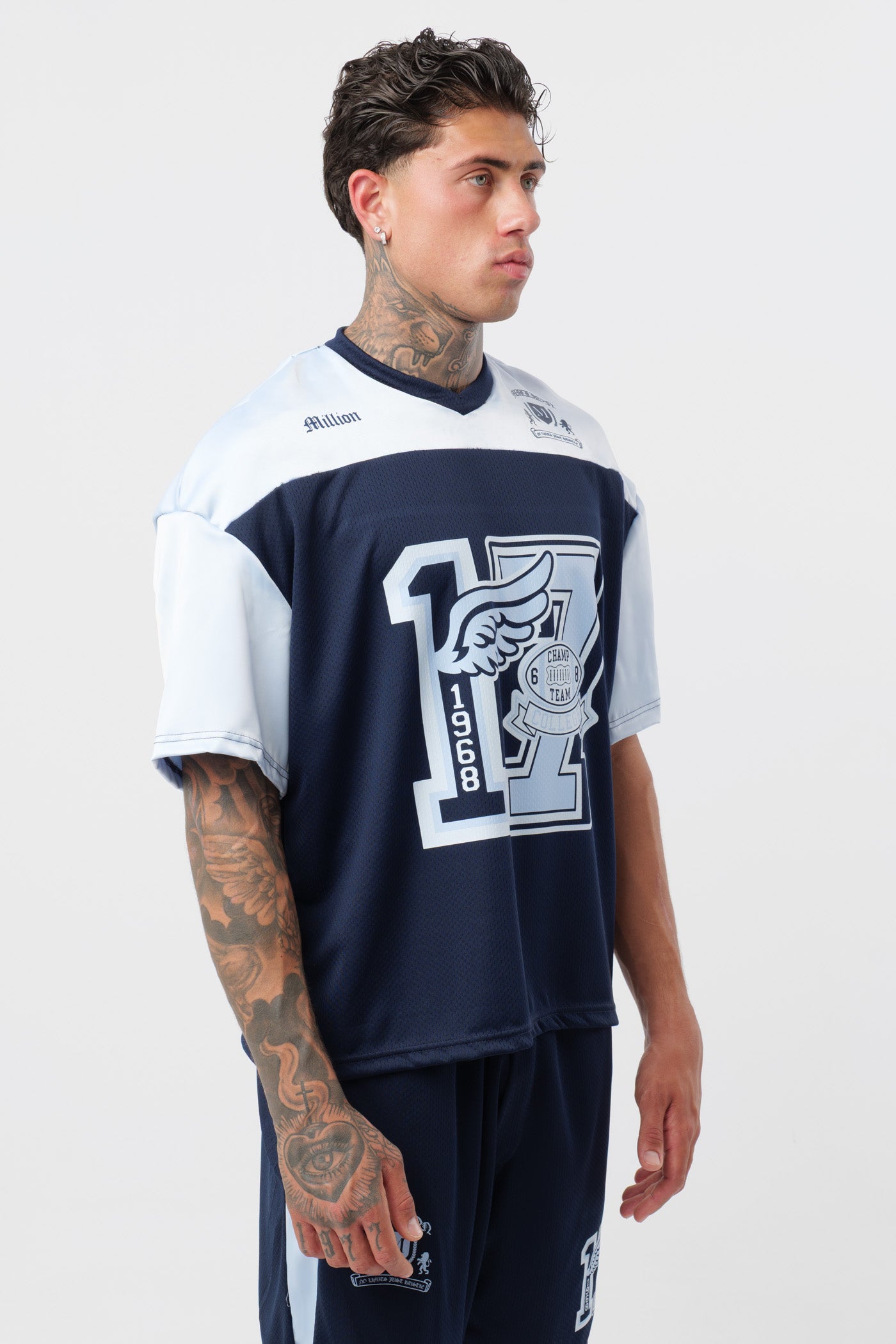 Ensemble Basket Bleu Marine