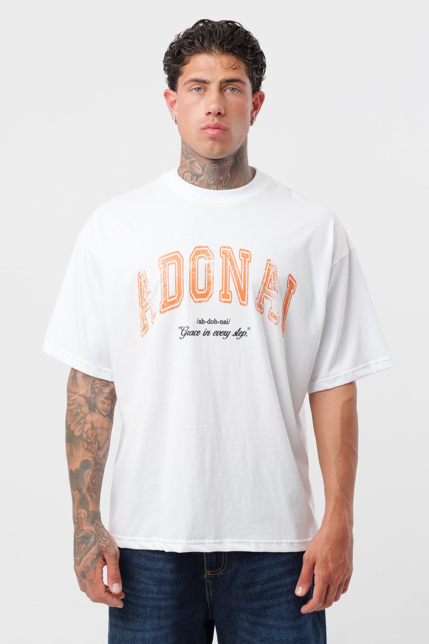 T-shirt Adonai Blanc
