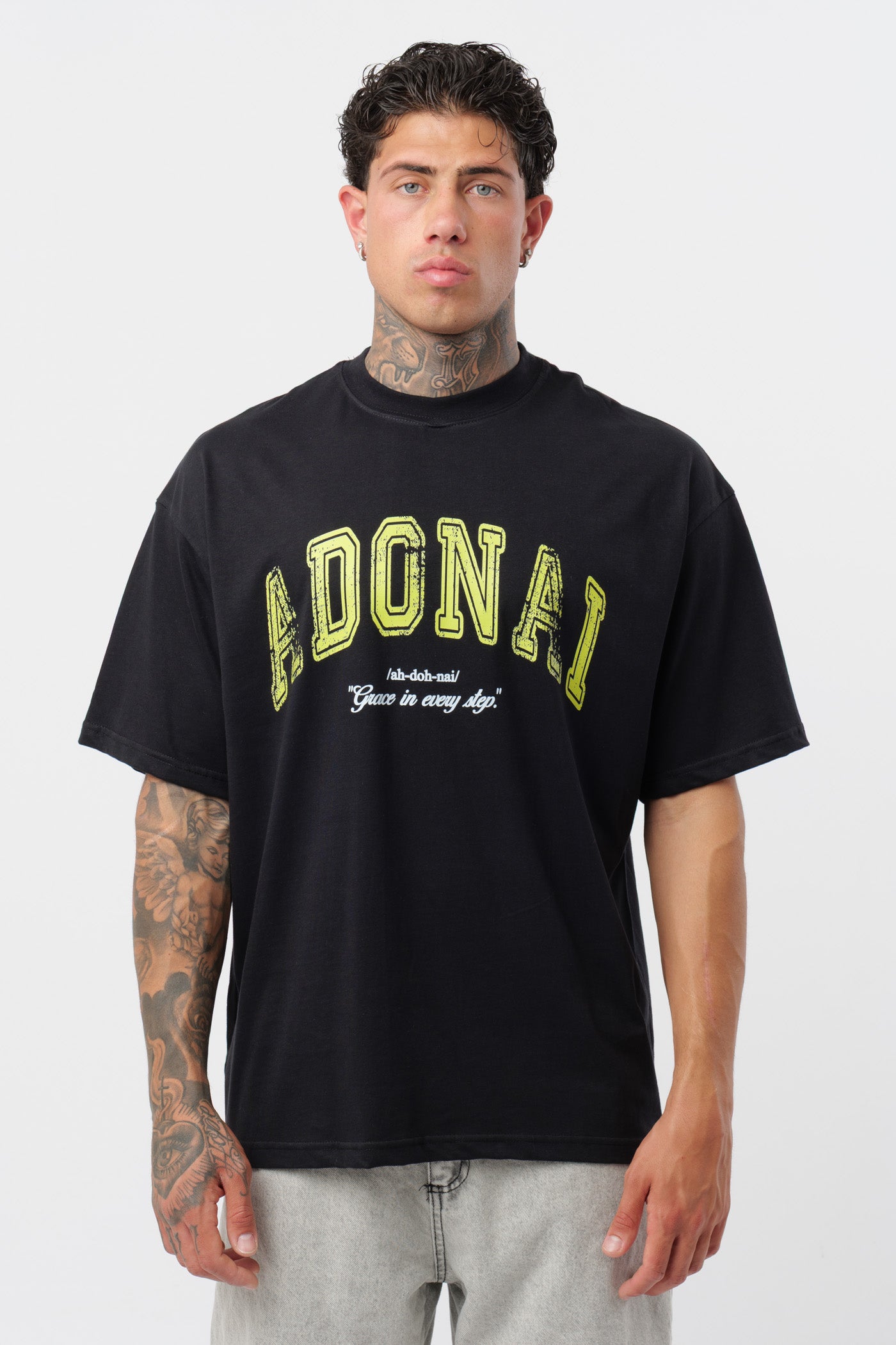 T-shirt Adonai noire