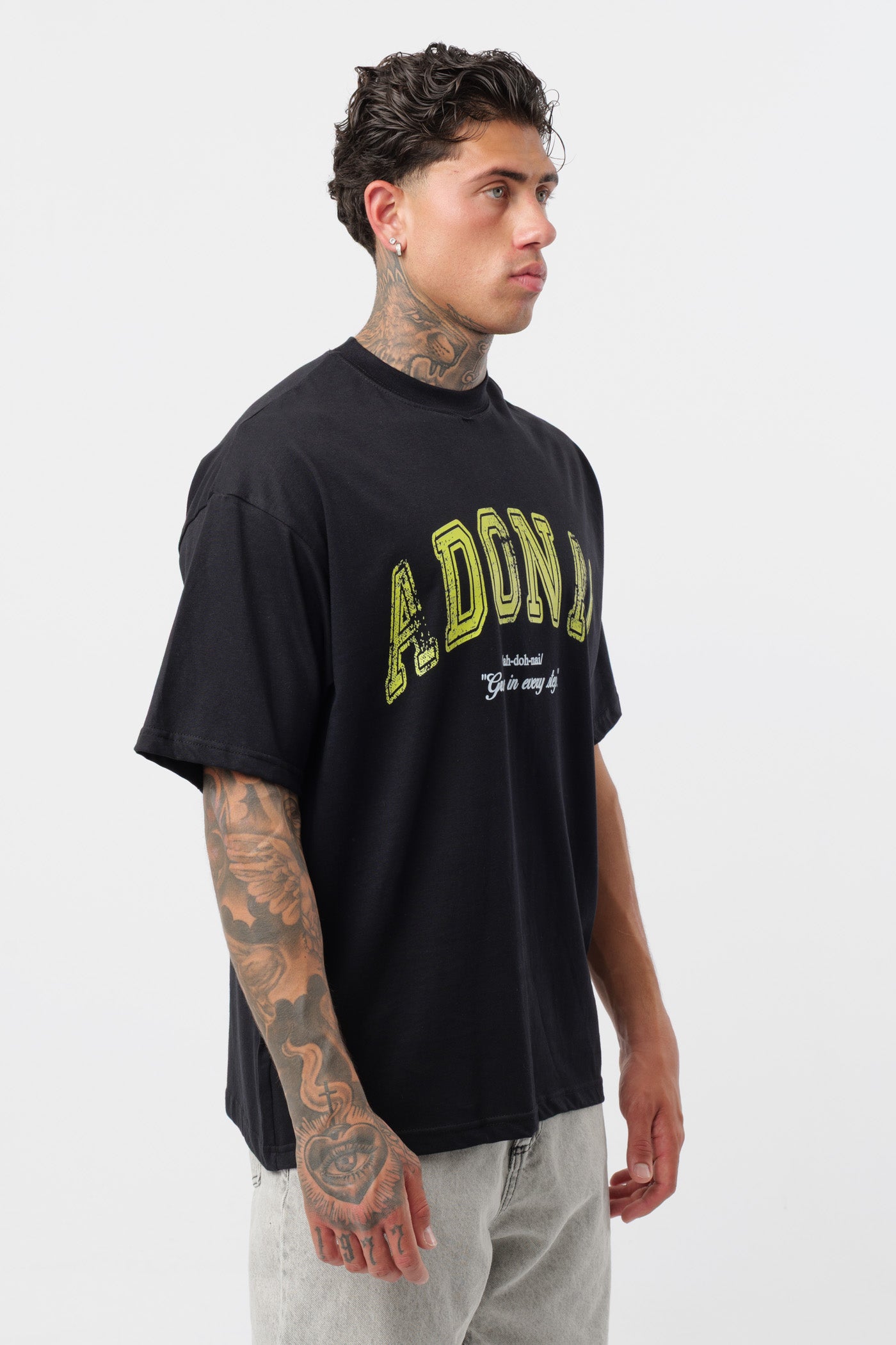 T-shirt Adonai noire
