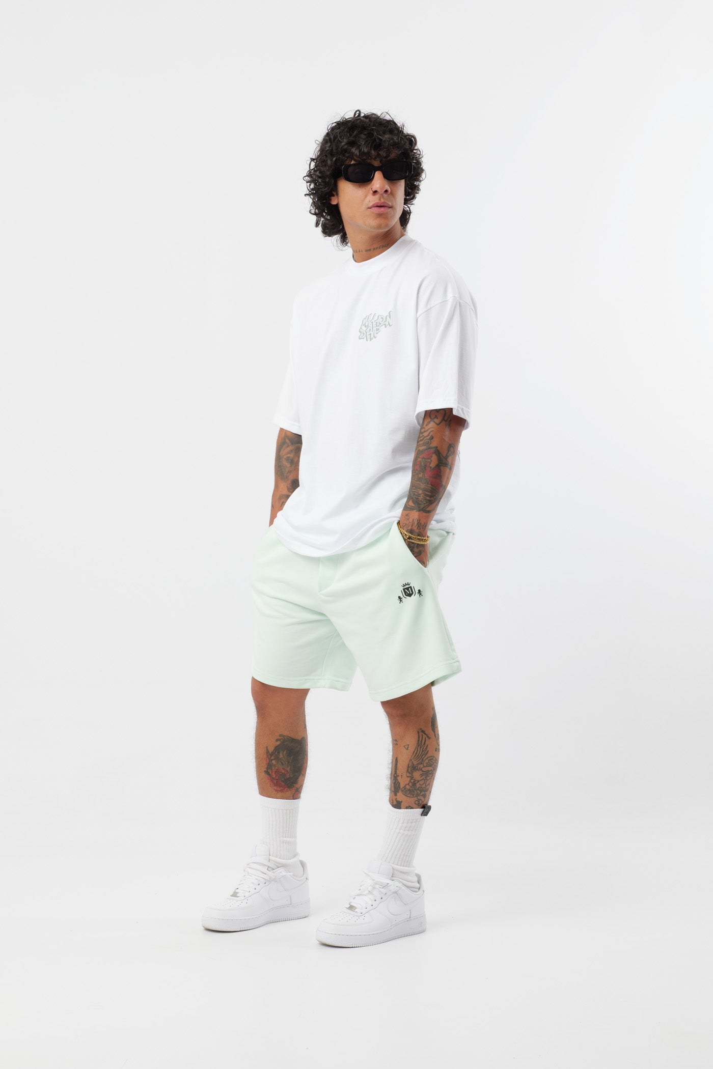 Short Drip aqua