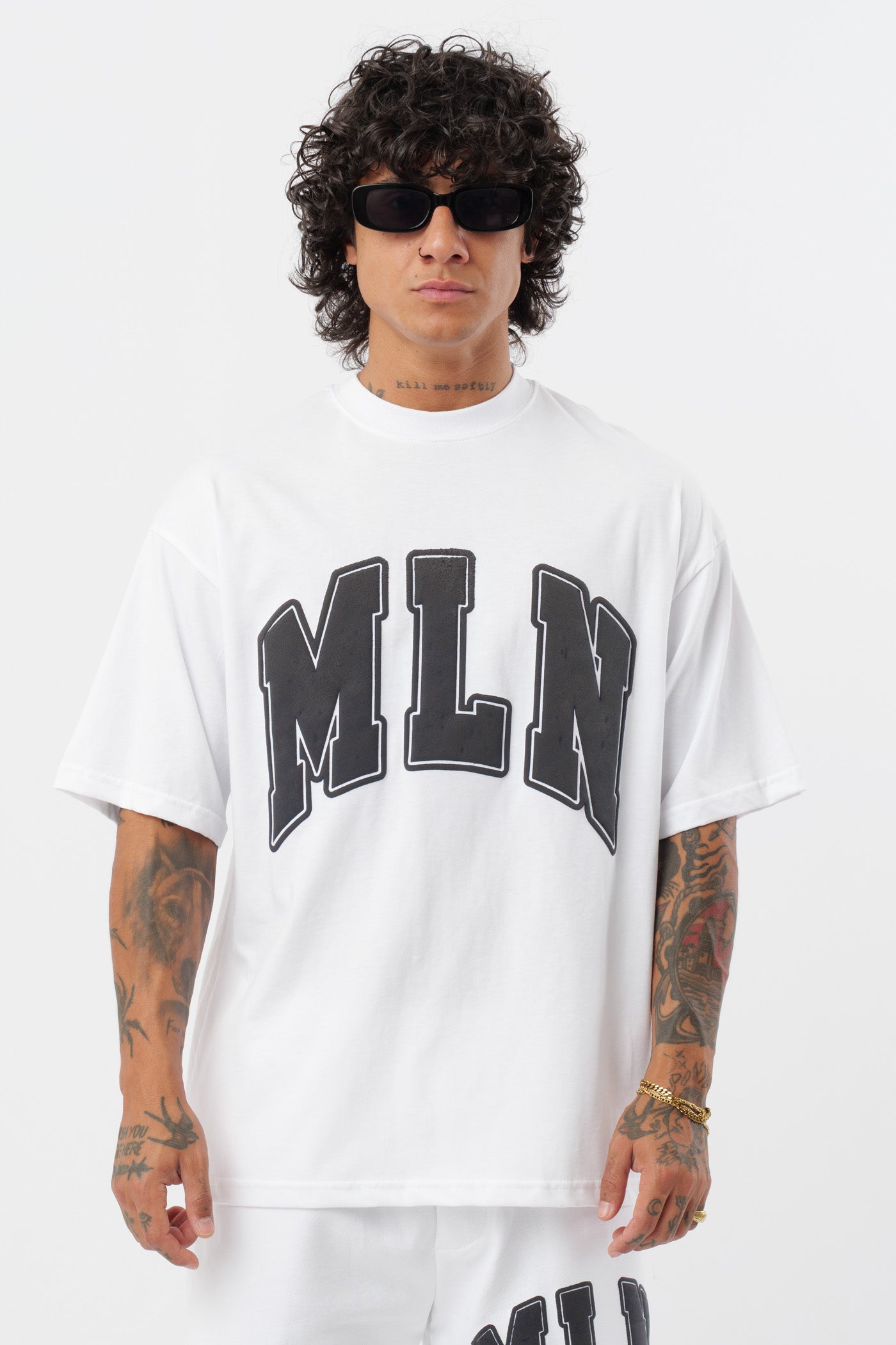 T-shirt MLN blanche