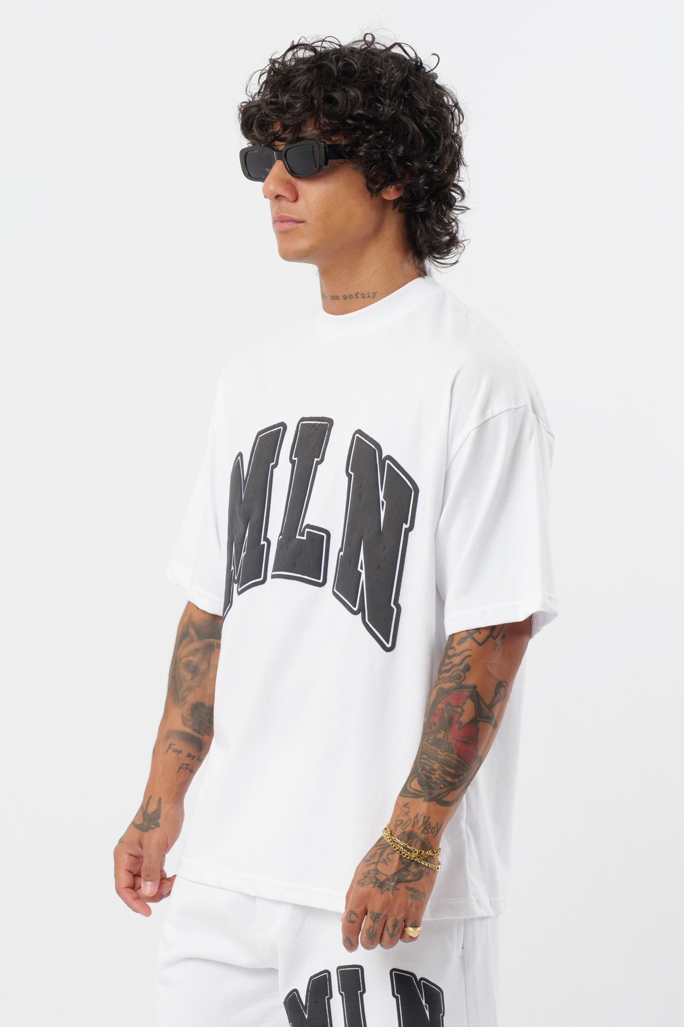 T-shirt MLN blanche