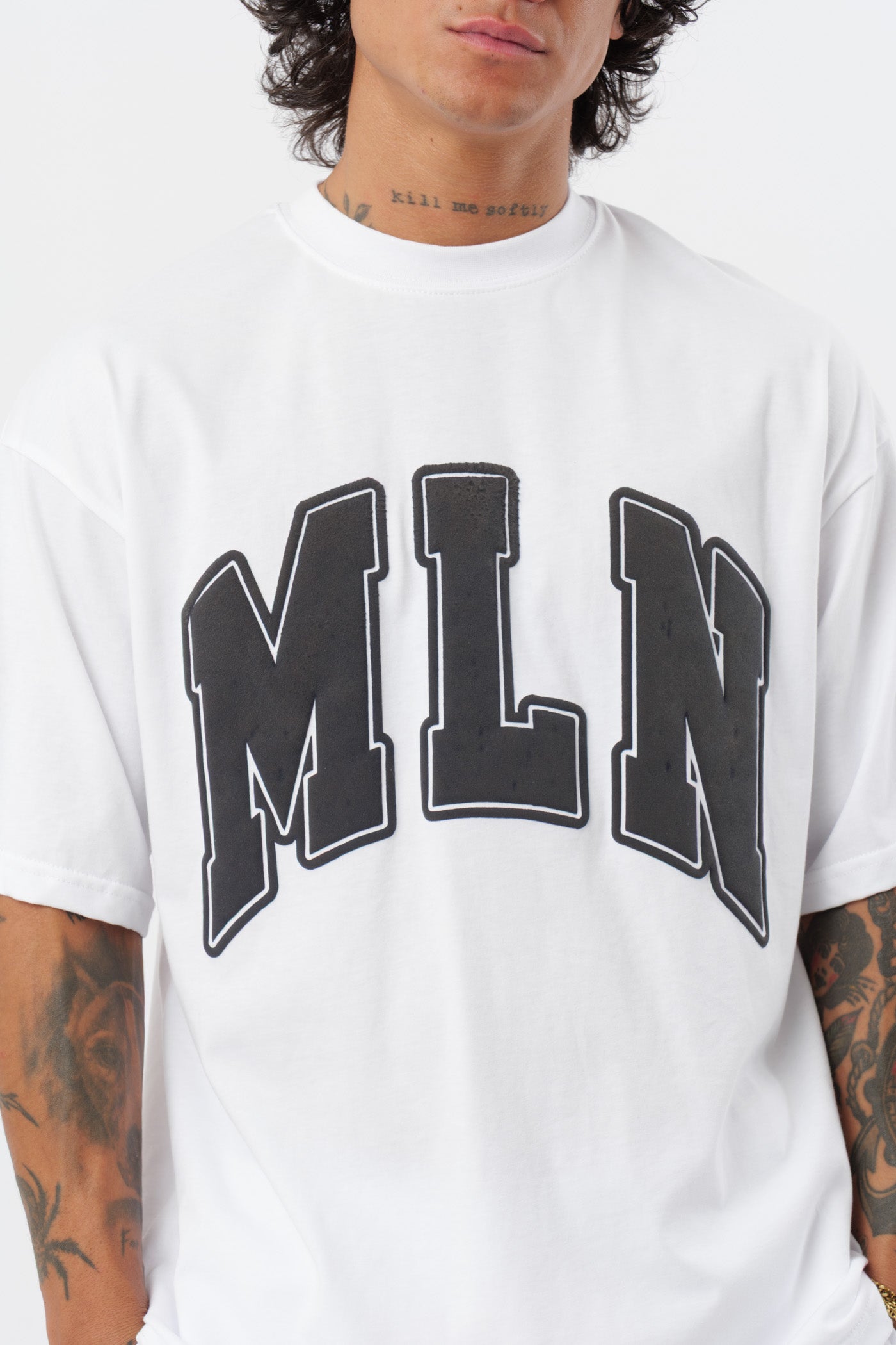 T-shirt MLN blanche