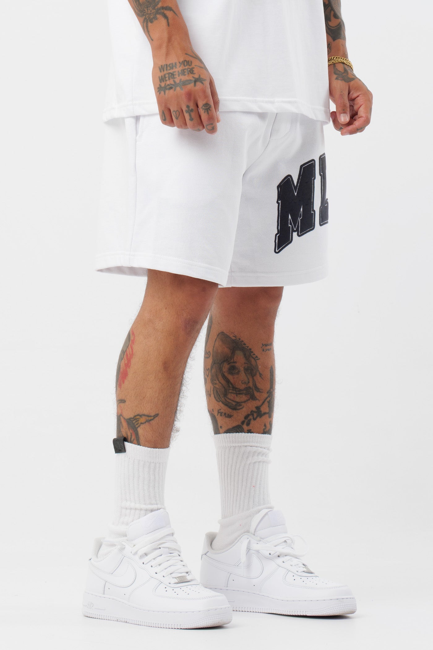 Short MLN blanche
