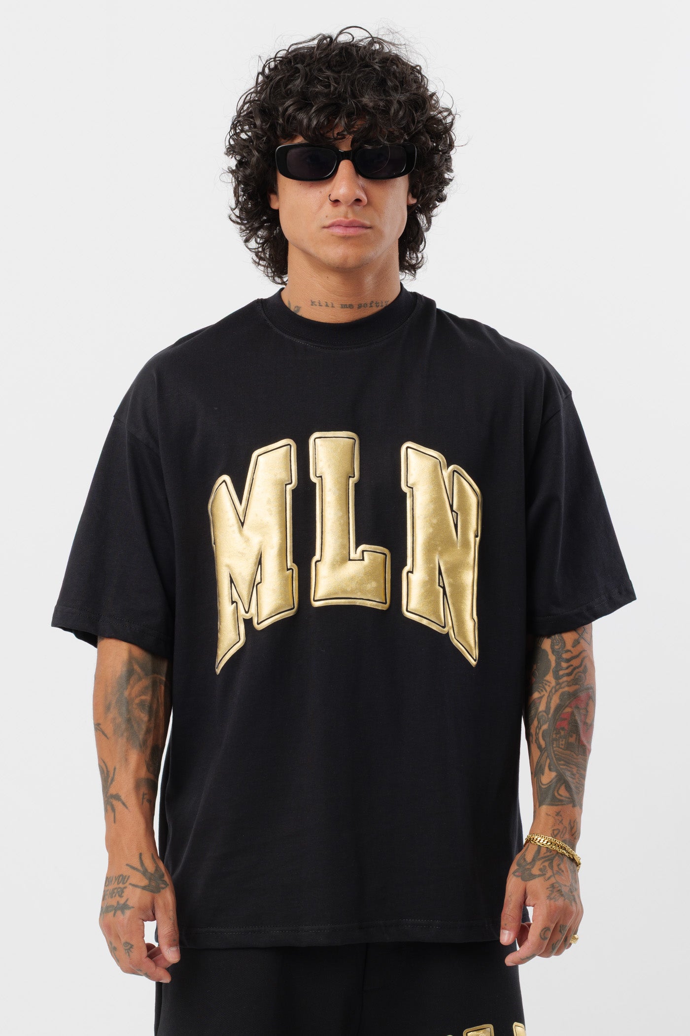 T-shirt MLN Gold Black