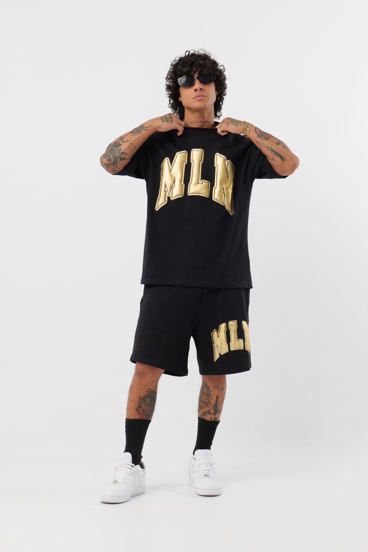 Short MLN gold noir