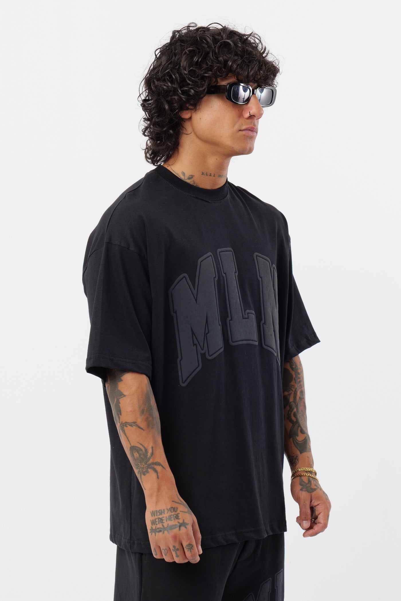 T-shirt MLN Total Black