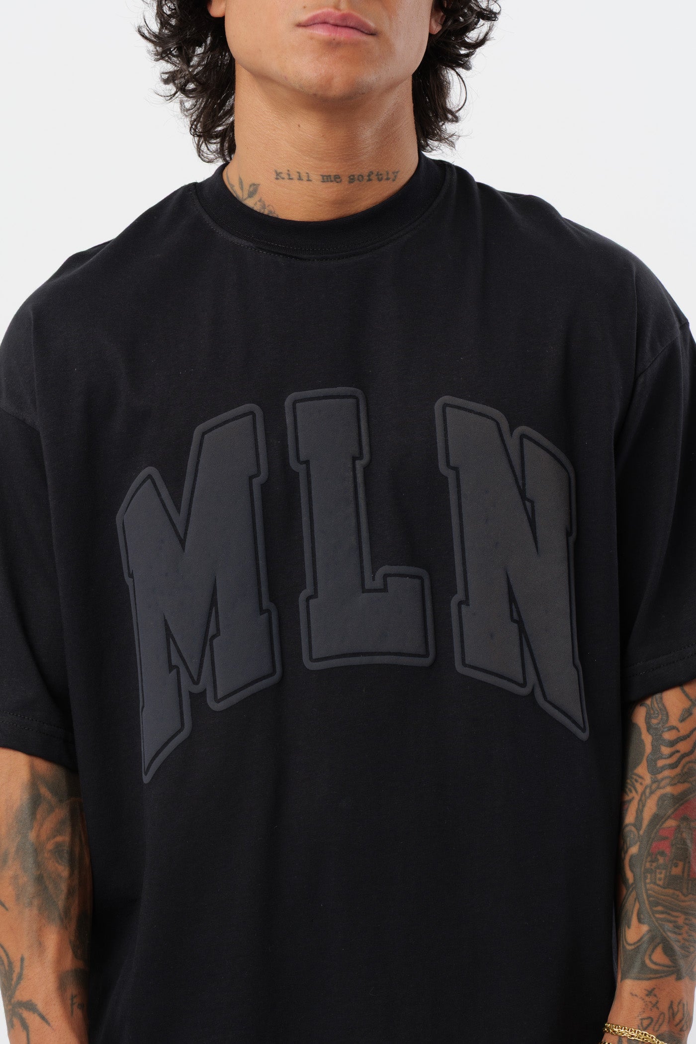 T-shirt MLN Total Black
