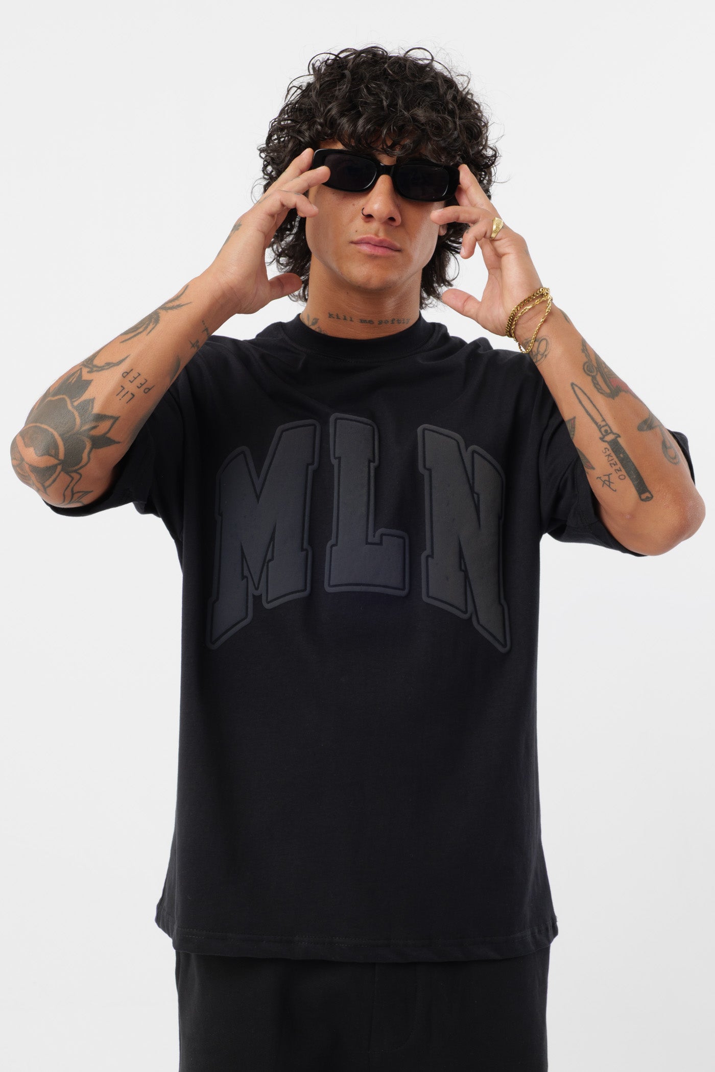 T-shirt MLN Total Black