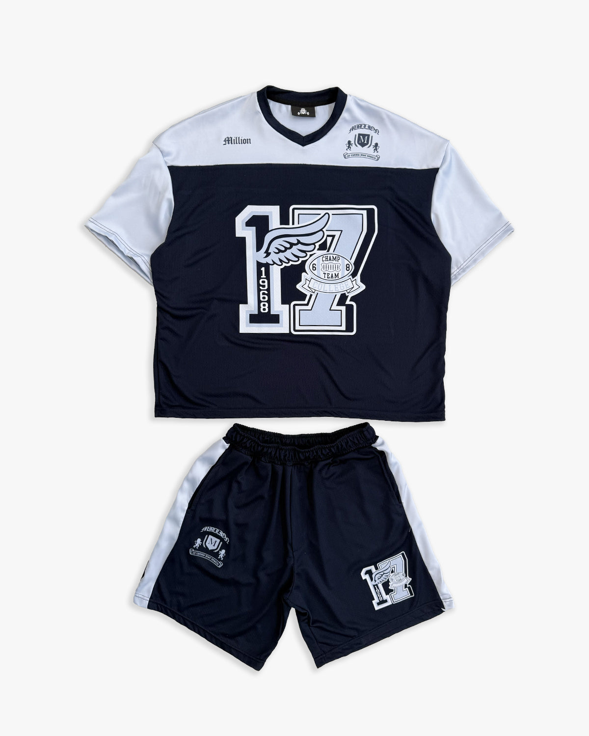 Ensemble Basket Bleu Marine