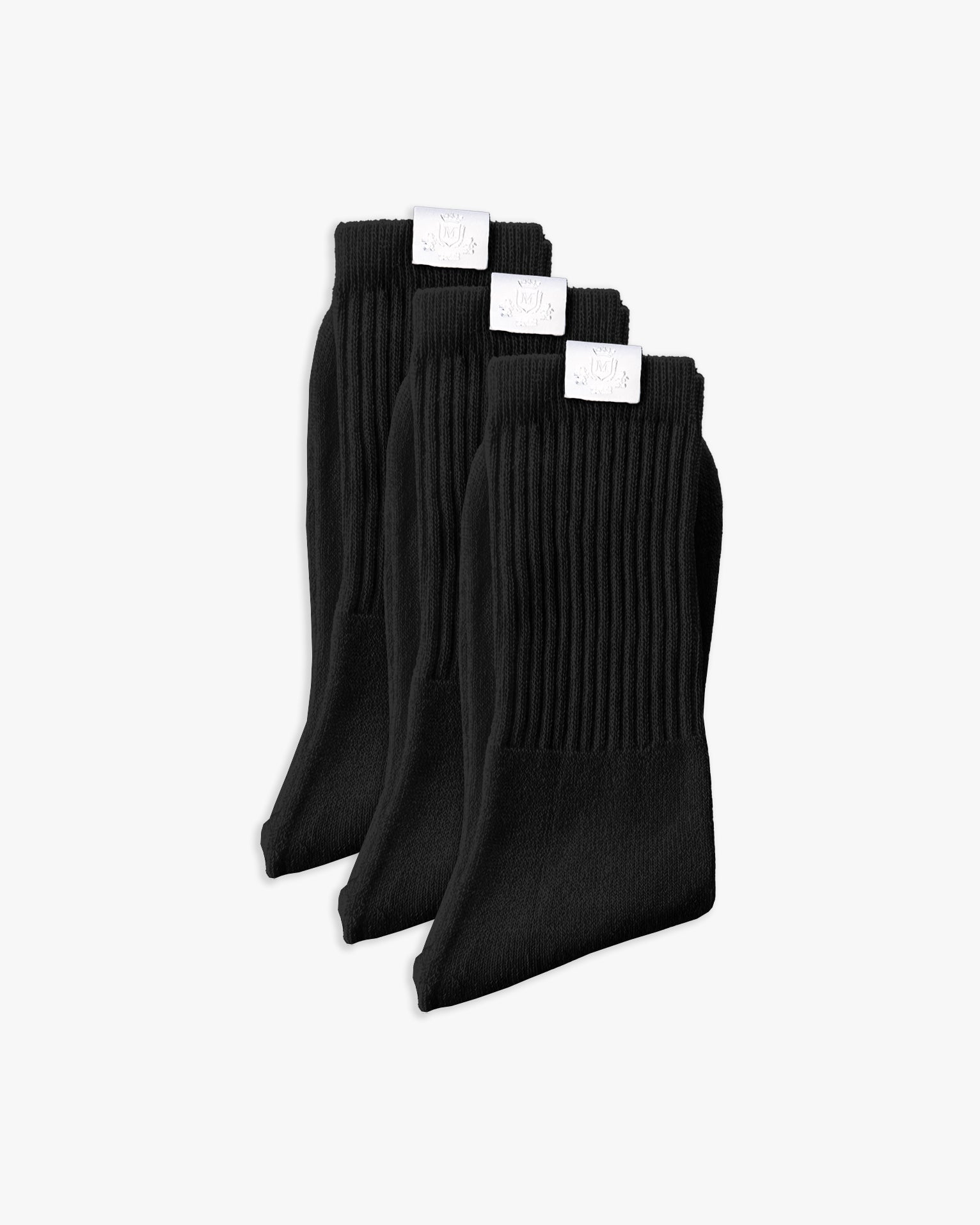 Lot de 3 paires de chaussettes noires
