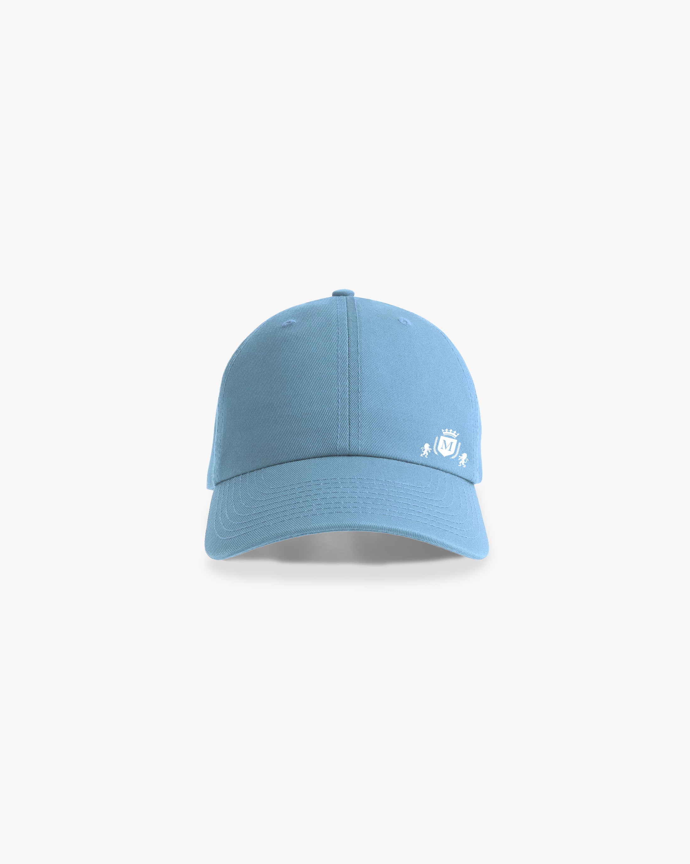 Casquette bleu ciel avec mini-logo blanc