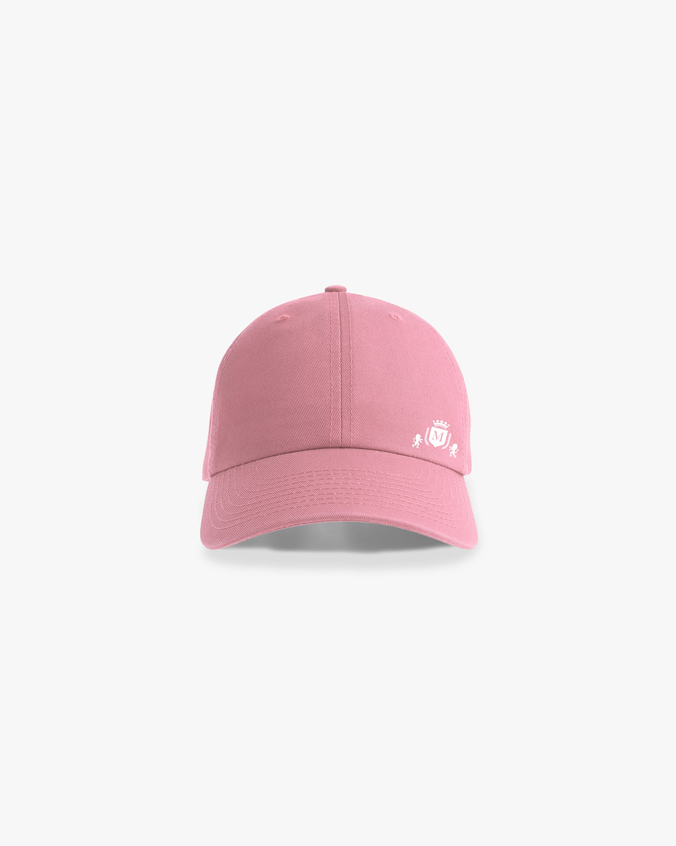 Casquette Rose avec Mini-Logo Blanc