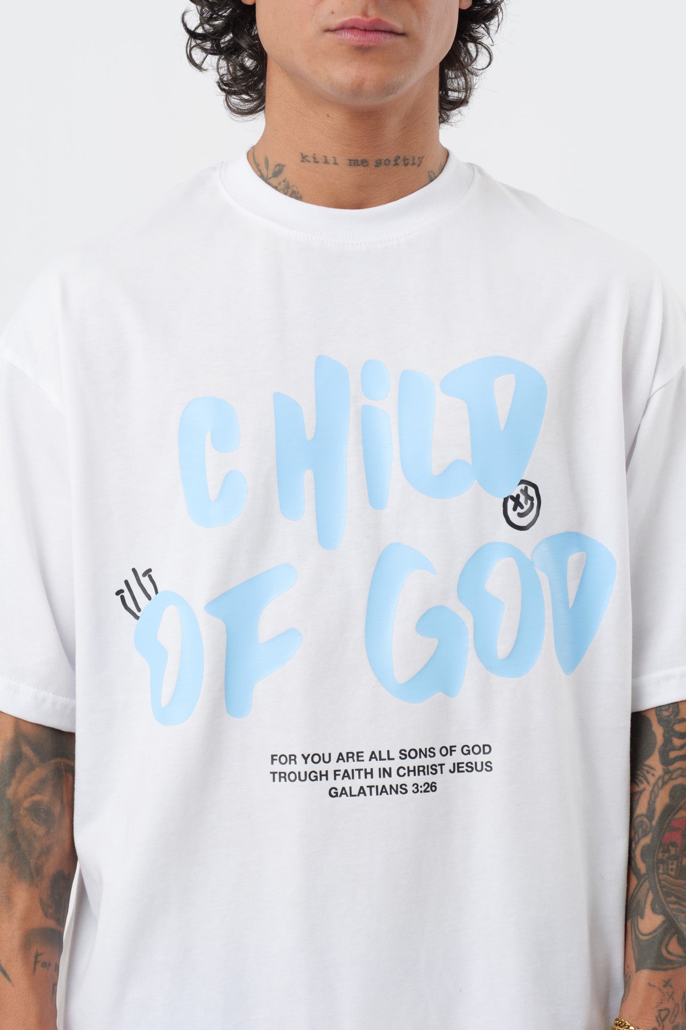 T-shirt Child of God blanche