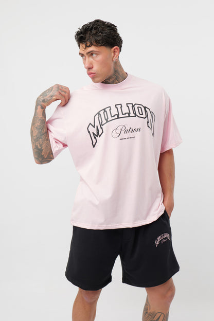 Short Patron Noir et Rose