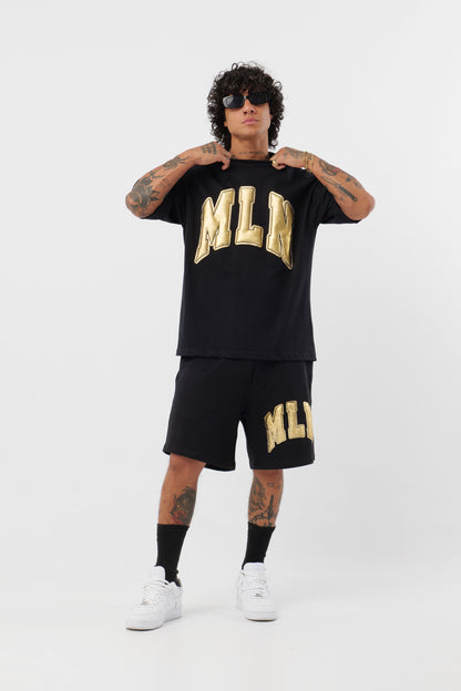 Short MLN gold noir