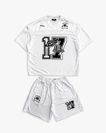 Ensemble basket blanc