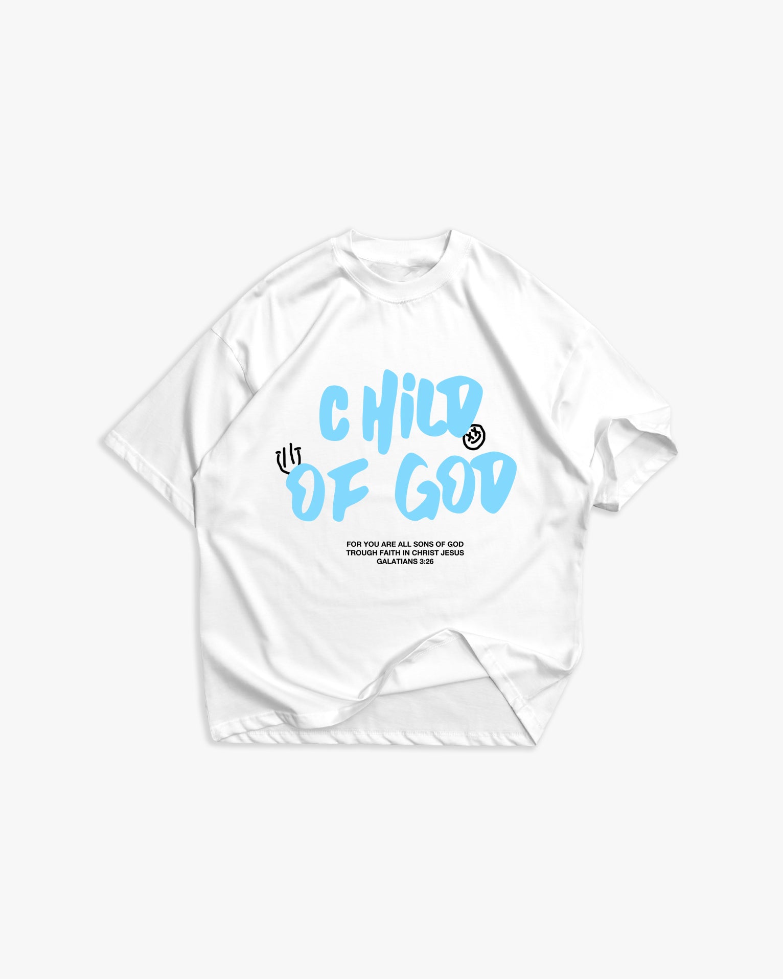 T-shirt Child of God blanche